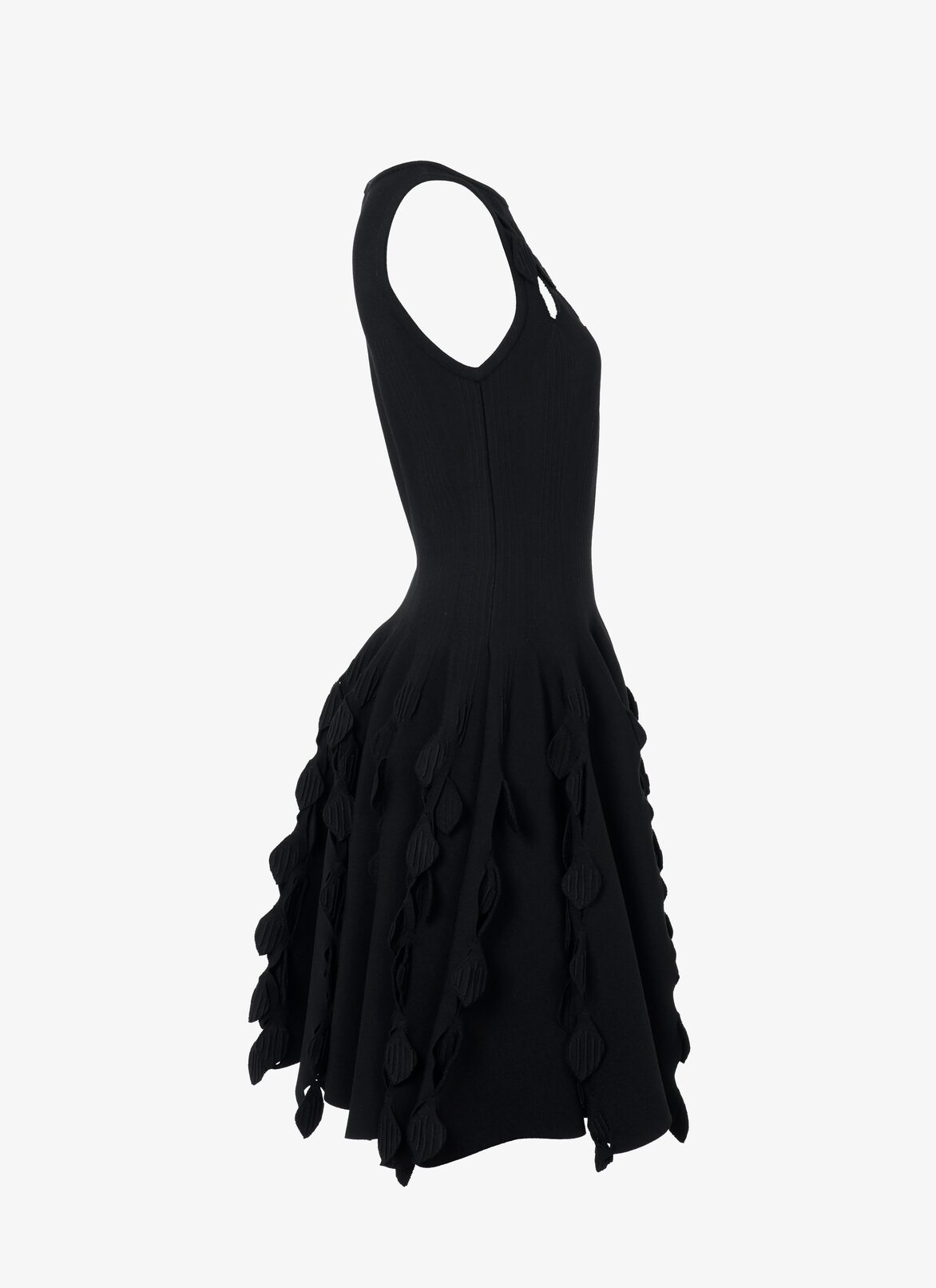 Knit skater dress ALAÏA BLACK KNIT SKATER DRESS